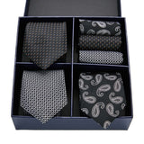 Ensemble cravates poches carrées pour hommes – | lasanderss.store