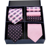 Ensemble cravates poches carrées pour hommes – | lasanderss.store