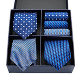 Ensemble cravates poches carrées pour hommes – | lasanderss.store