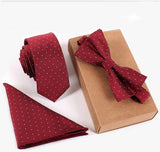 Ensemble de cravate Jacquard pour hommes – | lasanderss.store