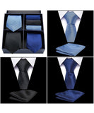 Ensemble de cravates avec pochette – | lasanderss.store