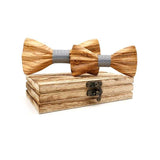 Ensemble Nœud Papillon Bois Père Enfant - Duo Assorti pour Moments Inoubliables – | lasanderss.store