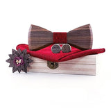 Ensemble Nœud Papillon en Bois Complet - Coffret Élégant Homme – | lasanderss.store