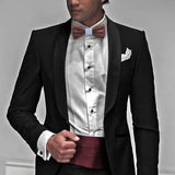 Ensemble Nœud papillon en bois et mouchoir de poche – | lasanderss.store