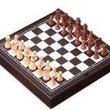 Jeu d'échecs en cuir échiquier bois – Jeu d'échecs | lasanderss.store