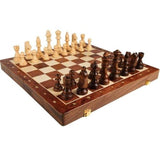Jeu d'échecs pliant en bois massif jeu de société échiquier – Jeu d'échecs | lasanderss.store