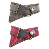 Large ceintures Boucle ronde style européen – ceinture de taille | lasanderss.store