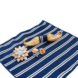 lasanderss Boutique nœud papillon en bois 3D mouchoir, broche