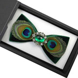 lasanderss Boutique Noir Nœud papillon en plumes pour des grande occasion de fête