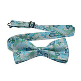Set bretelles Hommes , bretelles floral  en cuir 6 Clip fashion
