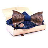 Gravure 3D, nœud papillon en bois fait à la main