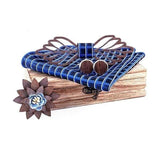 Nœud papillon mouchoir Boutons de manchette