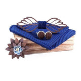 Nœud papillon mouchoir Boutons de manchette