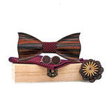 lasanderss Noeud papillon Noeud papillon mouchoir boutons de manchette