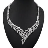 lasanderss.store Argent Parures de bijoux collier boucles d'oreilles bague bracelet