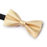 lasanderss.store Beige Nœud papillon Beige de luxe pour hommes