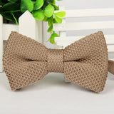 lasanderss.store Beige Nœud papillon tricoté