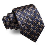 lasanderss.store Bleu-A Cravate Classique Pour Hommes