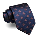 lasanderss.store Bleu-B Cravate Classique Pour Hommes