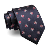 lasanderss.store Bleu-C Cravate Classique Pour Hommes