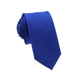 lasanderss.store Bleu-C Cravate Jacquard 6Cm  pour hommes