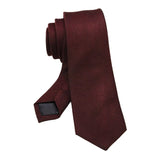 lasanderss.store Bordeaux-A cravate en laine 6cm pour hommes
