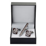 Ensembles de boutons de manchette à pince à cravate 