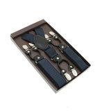 Bretelles en cuir véritable homme Vintage