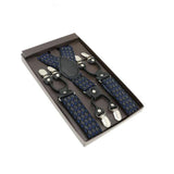 Bretelles en cuir véritable 