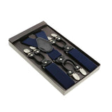 Bretelles en cuir véritable homme 