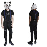 Bretelles en cuir véritable homme 