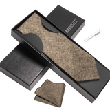 lasanderss.store Café Ensembles de cravates avec pinces et mouchoirs