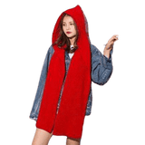 lasanderss.store chapeau Rouge chapeau et écharpe épais