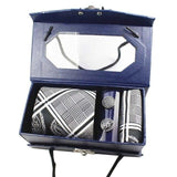 Cravate mouchoir et manchette assortis