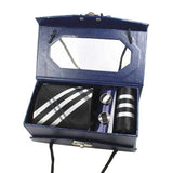 Cravate mouchoir et manchette assortis