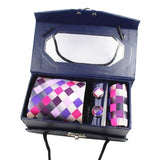 Cravate mouchoir et manchette assortis