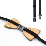 lasanderss.store Coffret nœud papillon en bois