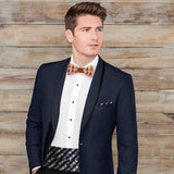 lasanderss.store Coffret nœud papillon pochette et une paire de boutons de manchette