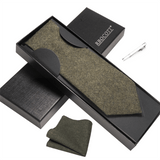 lasanderss.store Comme image Ensembles de cravates avec pinces et mouchoirs