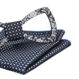 lasanderss.store cravate nœuds papillon en bois avec pochette