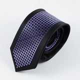 lasanderss.store Cravates Violet Cravate classique homme