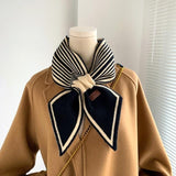 lasanderss.store écharpe Kaki / 125x17cm Echarpe chaud pour femmes