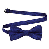 lasanderss.store Ensemble nœud papillon bretelle et pochette Vintage pour homme