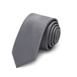 lasanderss.store Gris Cravate Slim Gris pour homme