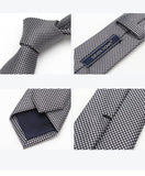 lasanderss.store Gris Cravate Slim Gris pour homme