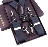 lasanderss.store Gris/Foncé Bretelles à crochet pour hommes