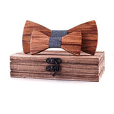 lasanderss.store Gris nœuds papillon Père et fils en de bois