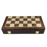 Échiquier jeux de société , jeu d'échecs en bois