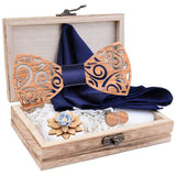 lasanderss.store Marine Coffret nœud papillon 4 Pcs