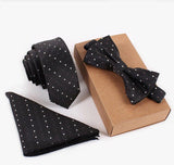 lasanderss.store Model-11 Ensemble de cravate Jacquard pour hommes